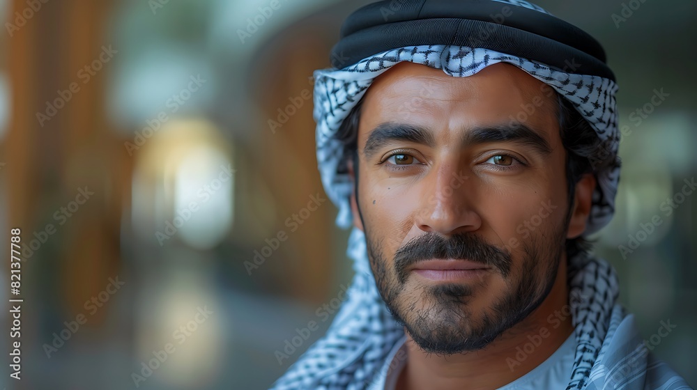 Arabian Businessman Leading Data Science Research Team the Arab World Arabian Businessman Leading Data Science Research Team the Arab World