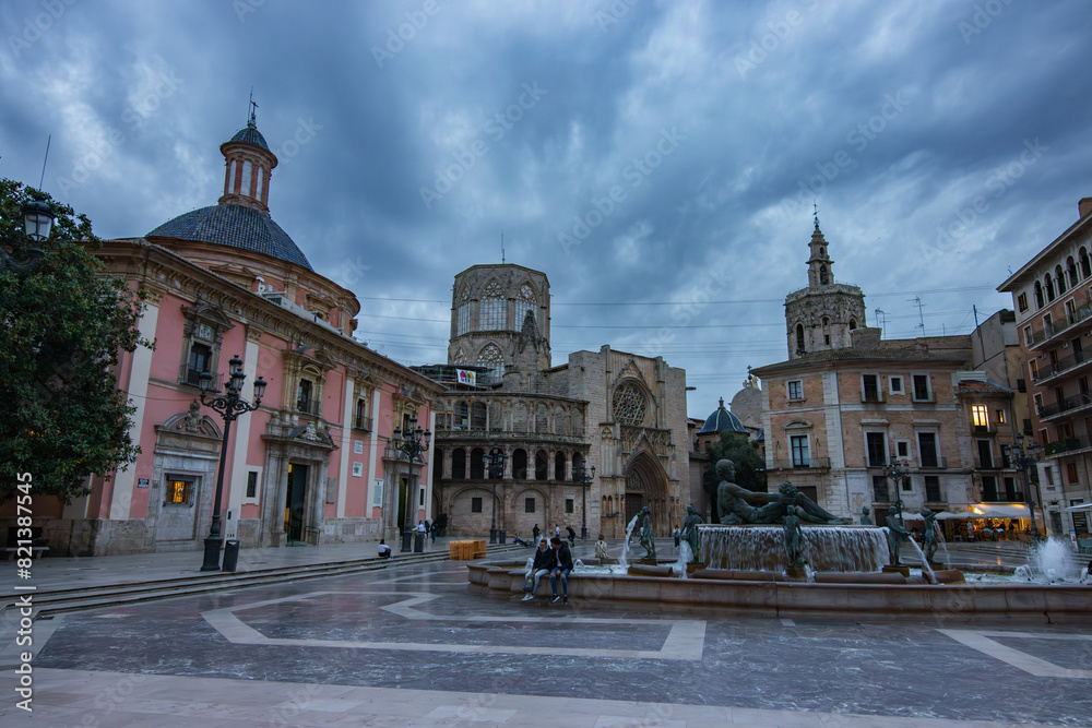 Fototapeta premium Best view of City of Valencia (Spain)