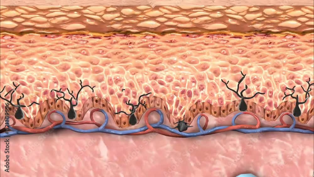 Formation of melanoma and mechanism of protection from radiation