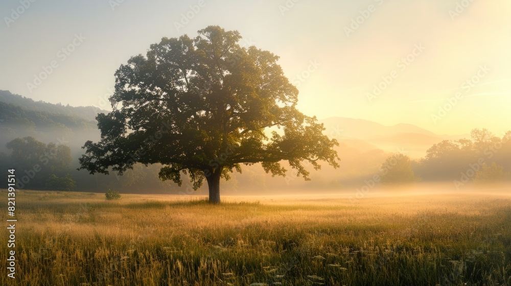 sunlight during the golden hours of sunrise or sunset to highlight the beauty of the landscape and elements generative ai sunlight during the golden hours of sunrise or sunset to highlight the beauty of the landscape and elements generative ai