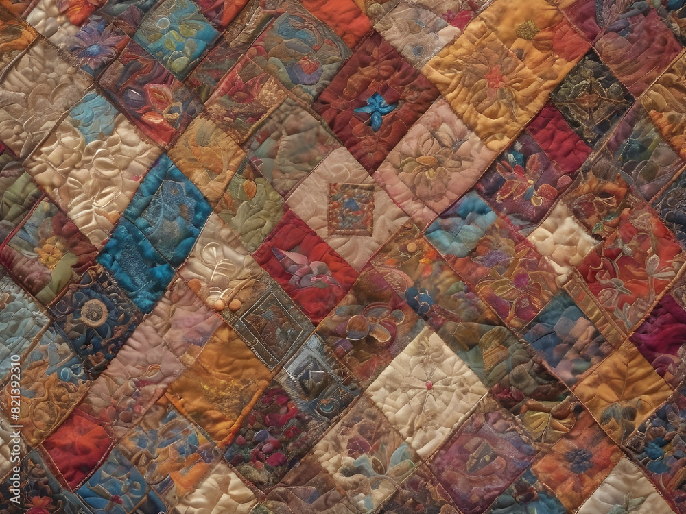 A Tapestry of Colors. The Beauty of Quilted Art. A Tapestry of Colors. The Beauty of Quilted Art.
