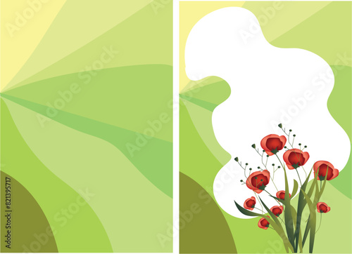 abstract floral background,