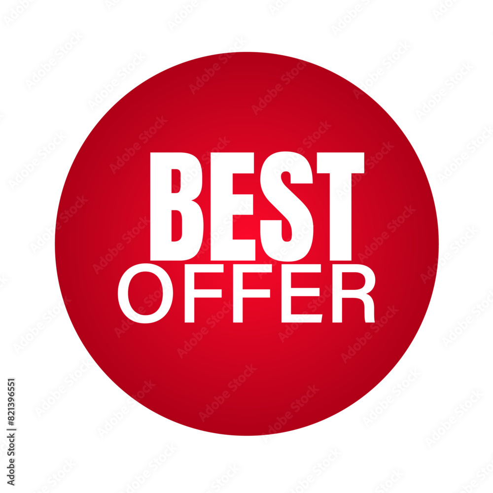Label sale, Red best offer, Sale banner Label sale, Red best offer, Sale banner