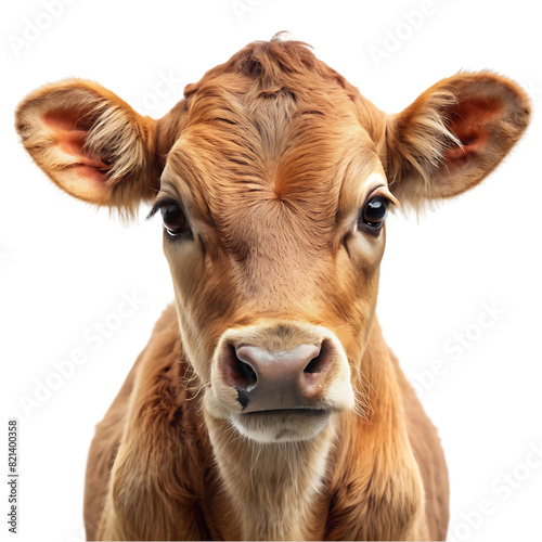 cow isolated on transparent background