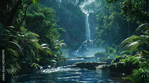 The depths of the Amazon forest