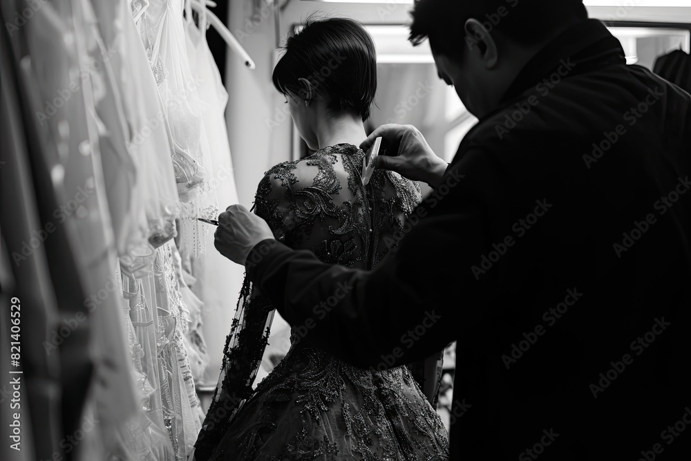 behind-the-scenes moments of a fashion designer at work in the studio behind-the-scenes moments of a fashion designer at work in the studio