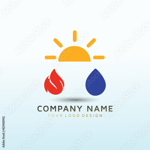 building management, plumbing and heating logo