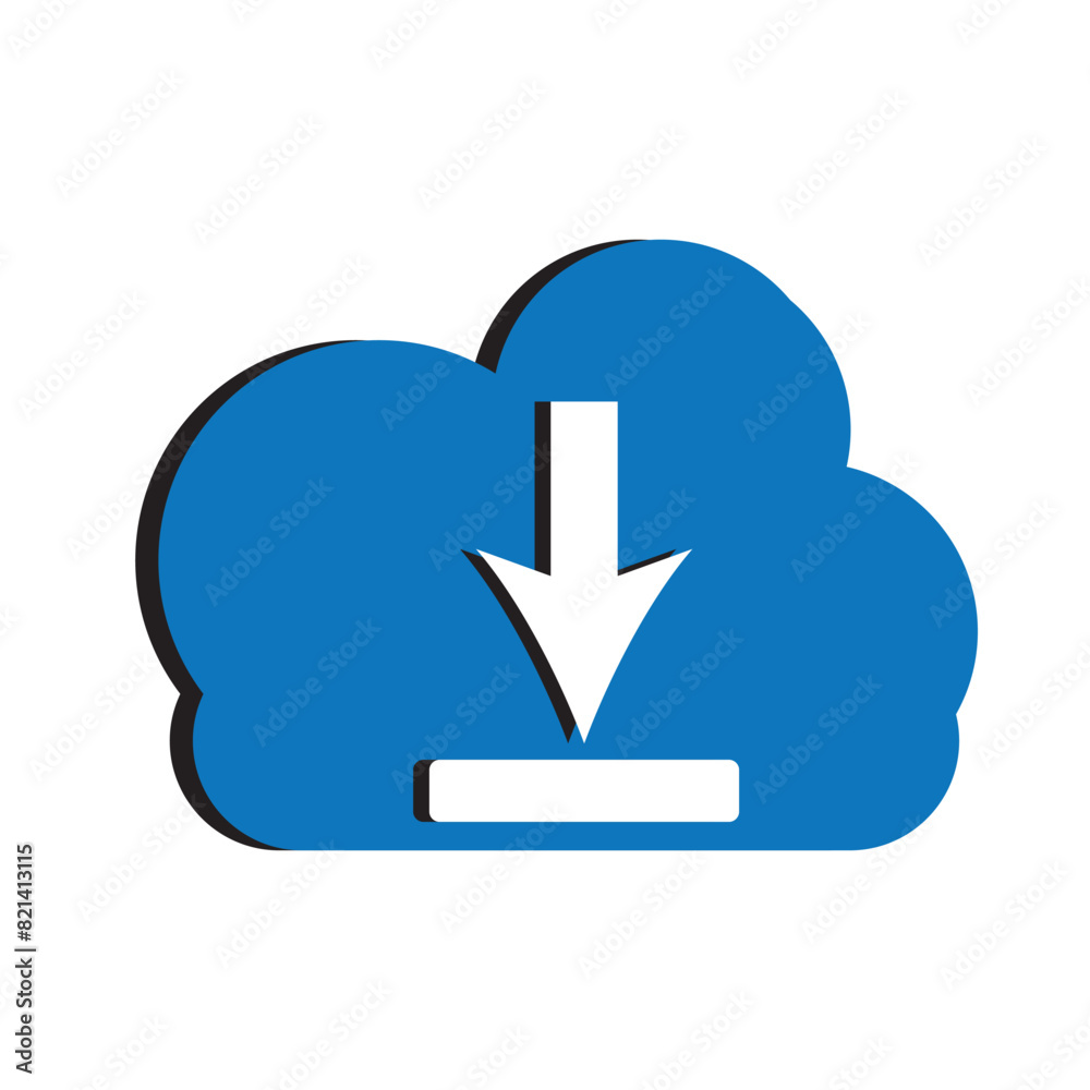 Download icon in trendy flat style isolated on background. Download icon page symbol for your web site design Download icon logo, app, UI. Download icon Vector illustration, EPS10. Download icon in trendy flat style isolated on background. Download icon page symbol for your web site design Download icon logo, app, UI. Download icon Vector illustration, EPS10.