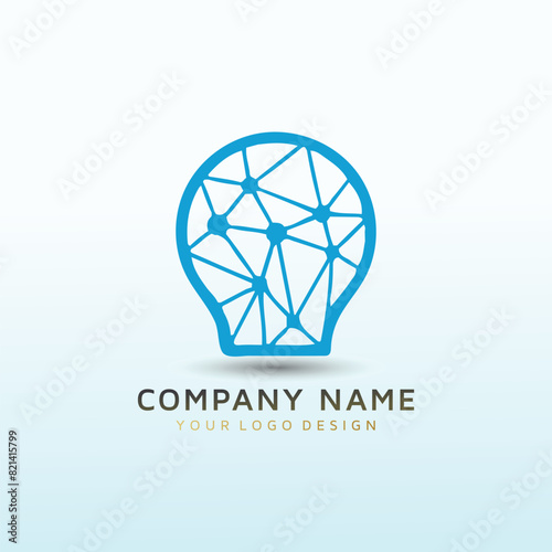 Simple Strong Modern Logo Investment Company
