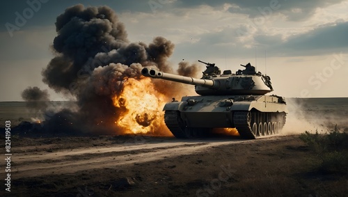  How about "Inferno on the Frontline: Understanding the Impact of Tank Explosions in Battle"?