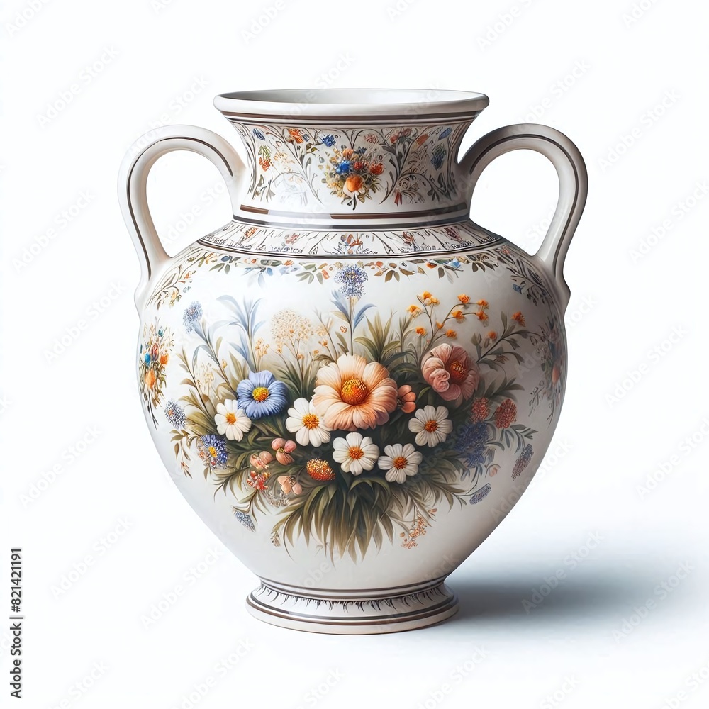 Elegant Ceramic Vase with Detailed Floral Design for Sophisticated Home Decor Elegant Ceramic Vase with Detailed Floral Design for Sophisticated Home Decor