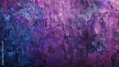 Obraz na płótnie A grunge purple painted texture background w salonie