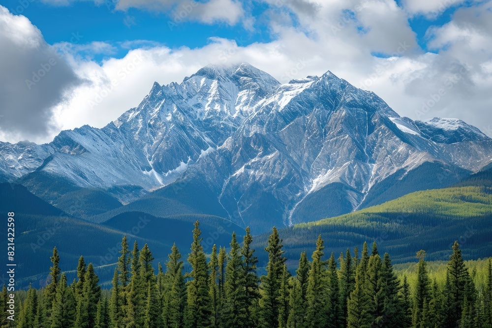 Serene mountain vistas - Capturing the majesty of towering peaks and expansive landscapes