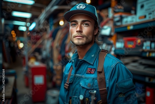 Apprentice Electrician Assisting with Electrical Tasks on Construction Site