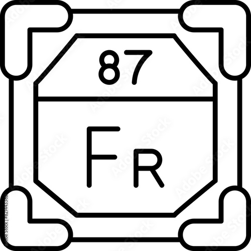 87 - Francium Icon