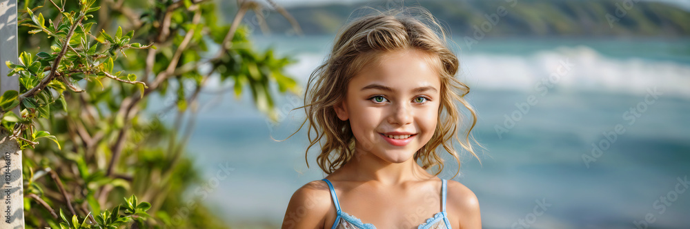 Portrait of a young beautiful girl. Generative AI Portrait of a young beautiful girl. Generative AI