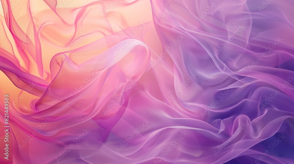 Obraz premium A purple and pink background with a white and pink fabric