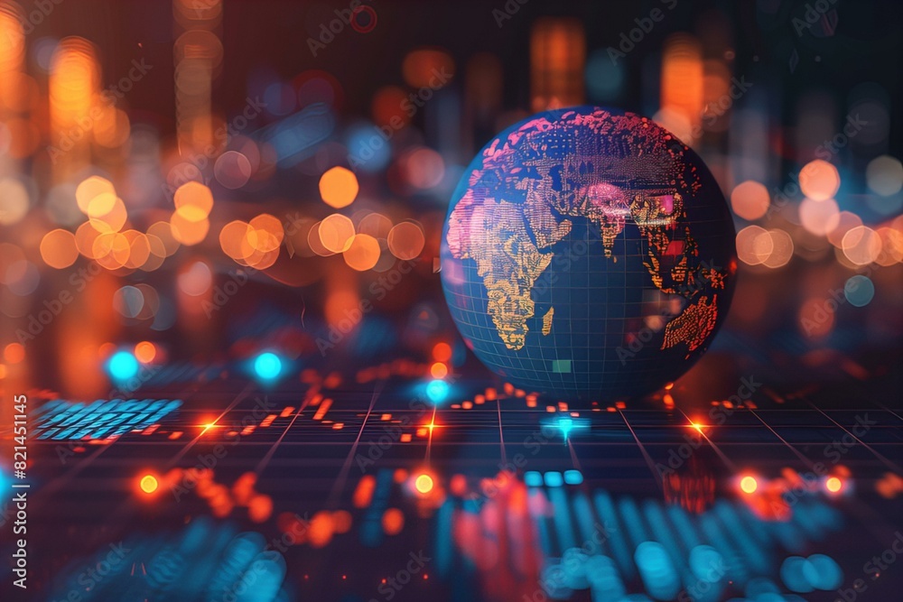 Digital Global Data Visualization Digital Global Data Visualization