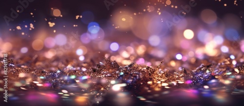 colorful twinkling background