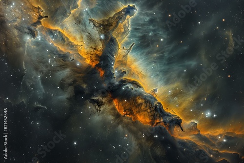 Stunning Celestial Nebula Display