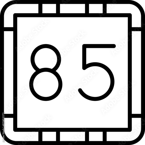 85 - Eighty-Five Icon