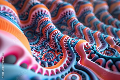 Abstract Fractal Waves