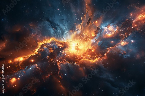Epic Space Explosion © Sandu