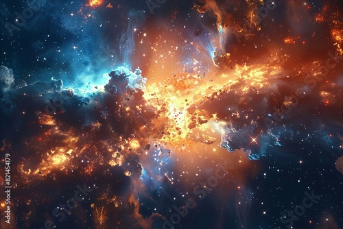 Spectacular Cosmic Explosion