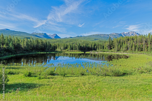lake in the mountains