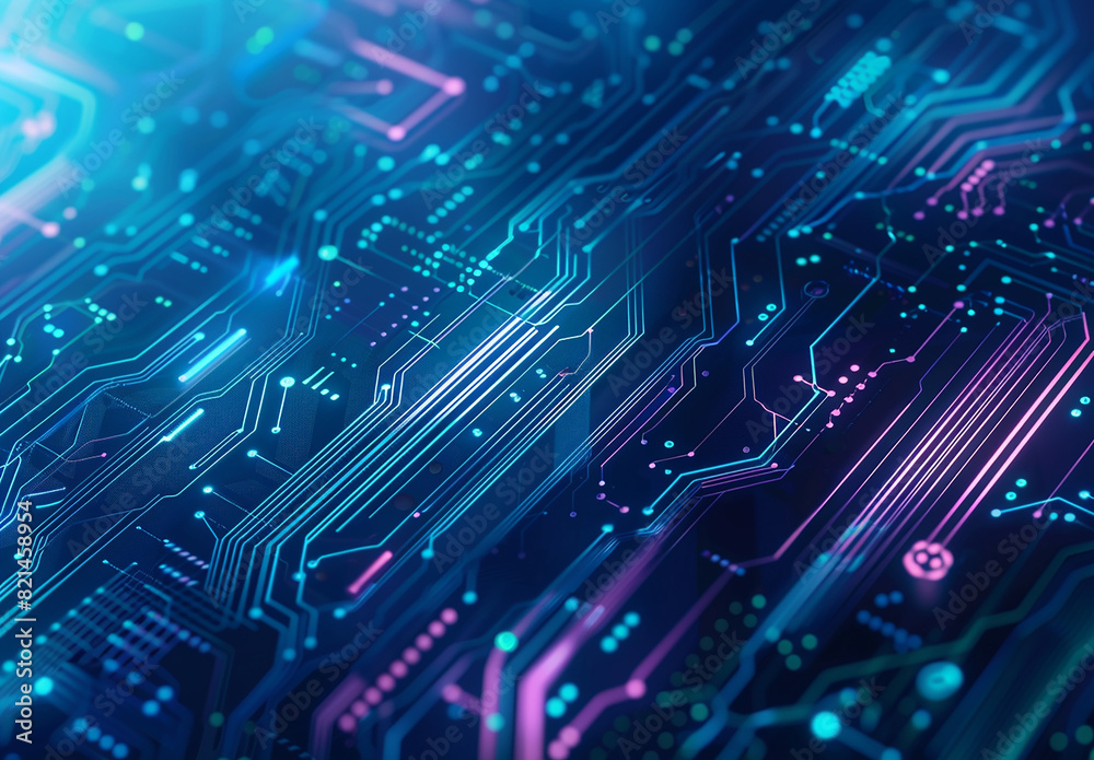 Photo of computer circuit board background Photo of computer circuit board background
