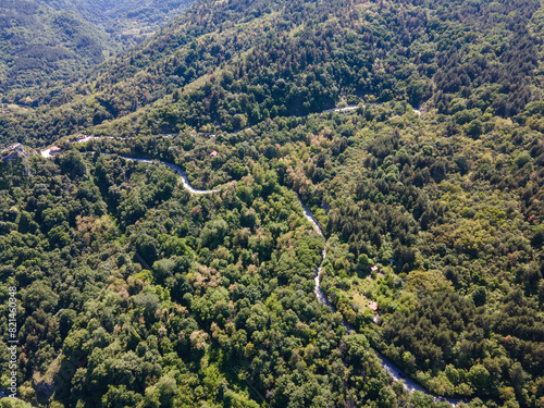 Rhodope Mountains near town of Asenovgrad, Bulgaria photo