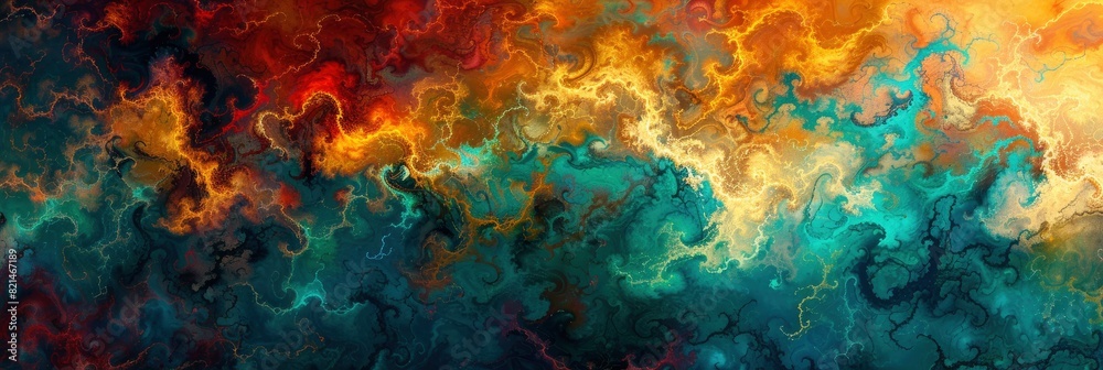 Fototapeta premium Abstract Texture Background With Vibrant, Swirling Hues, Abstract Texture Background