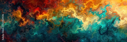Abstract Texture Background With Vibrant  Swirling Hues  Abstract Texture Background