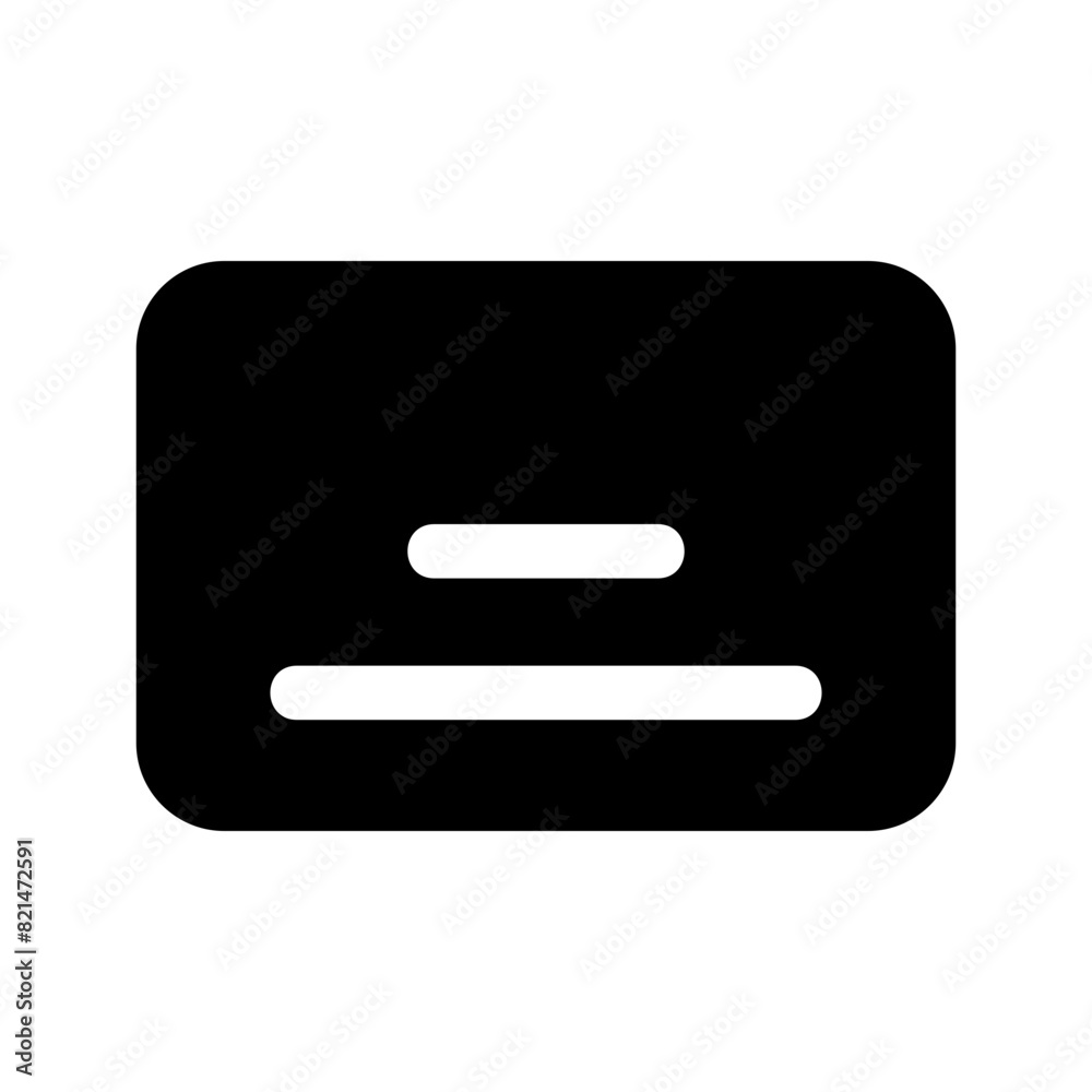 Subtitle Icon Vector Symbol Design Illustration Subtitle Icon Vector Symbol Design Illustration