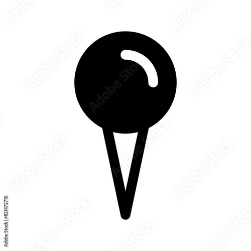 Pin Icon Vector Symbol Design Illustration