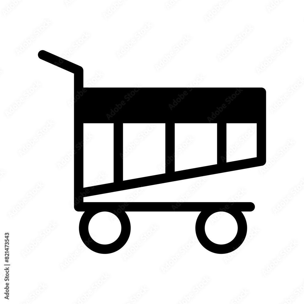 Cart Icon Vector Symbol Design Illustration Cart Icon Vector Symbol Design Illustration