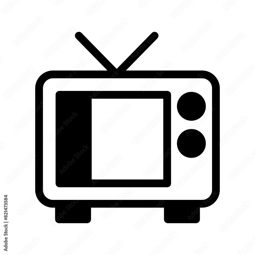 Tv Icon Vector Symbol Design Illustration Tv Icon Vector Symbol Design Illustration
