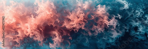 Abstract Texture Background With Soft, Fluffy Cloud Patterns, Abstract Texture Background