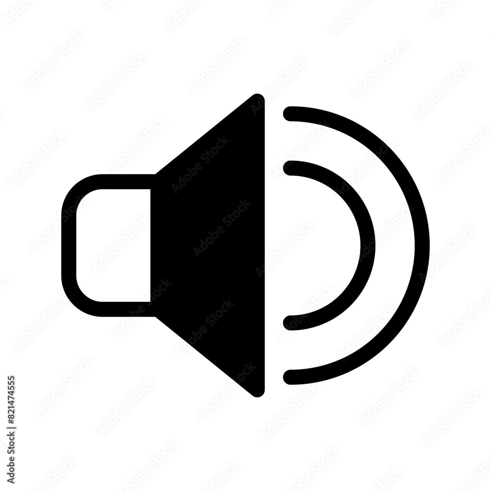 Sound Icon Vector Symbol Design Illustration Sound Icon Vector Symbol Design Illustration