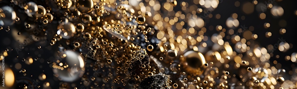 golden black wave marble background golden black wave marble background