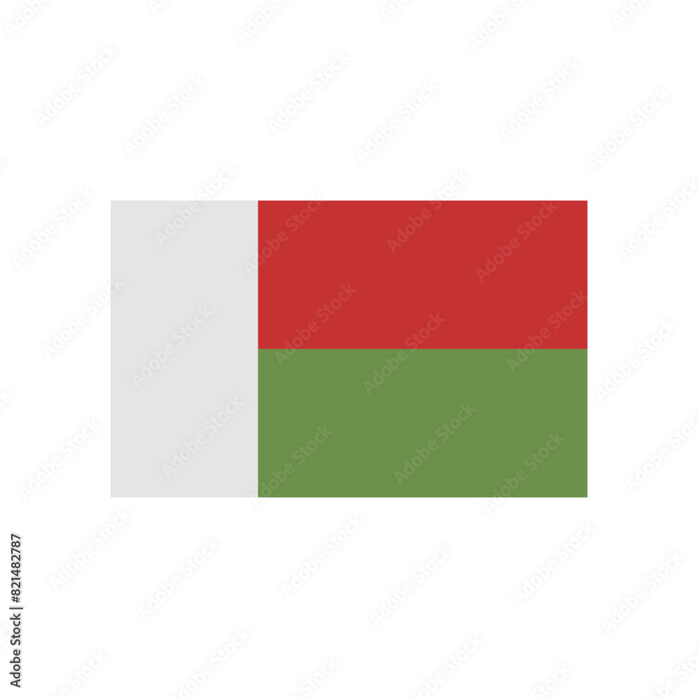Madagascar flag Madagascar flag