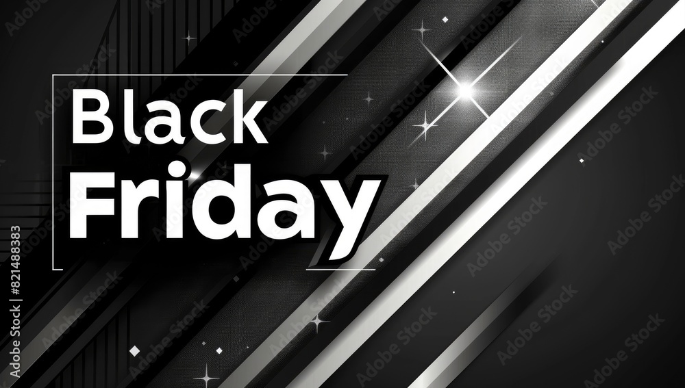Obraz premium Black Friday Background, soft smooth lighting premium quality