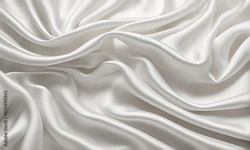 Soft White Blurred Background Texture: Elegant and Peaceful Satin Fabric with Silky Ripple Effect, Luxurious Smooth Material for Fashion, Beauty Design, Home Décor, and Creative Projects Soft White Blurred Background Texture: Elegant and Peaceful Satin Fabric with Silky Ripple Effect, Luxurious Smooth Material for Fashion, Beauty Design, Home Décor, and Creative Projects