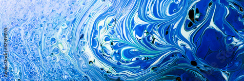 liquid flow blue design ink water epoxy resin substance