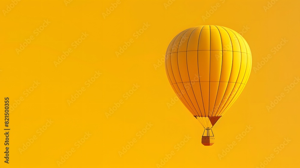 Obraz premium 黄色い気球