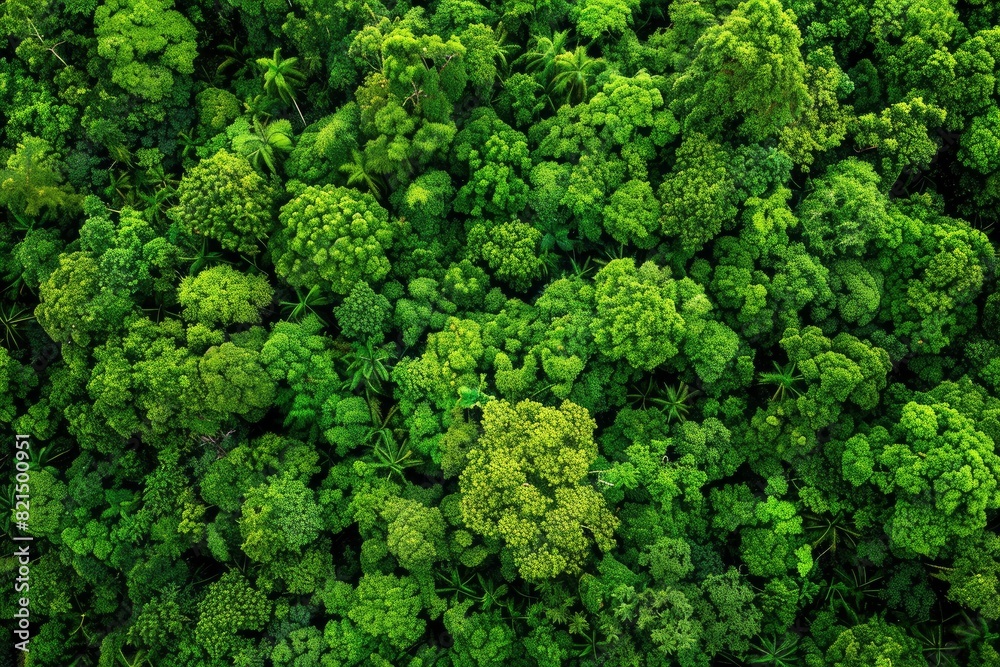 Aerial view of nature green forest and tree. Forest ecosystem, texture of green forest from above.Nature conservation concept.Natural scenery tropical green forest - generative ai Aerial view of nature green forest and tree. Forest ecosystem, texture of green forest from above.Nature conservation concept.Natural scenery tropical green forest - generative ai