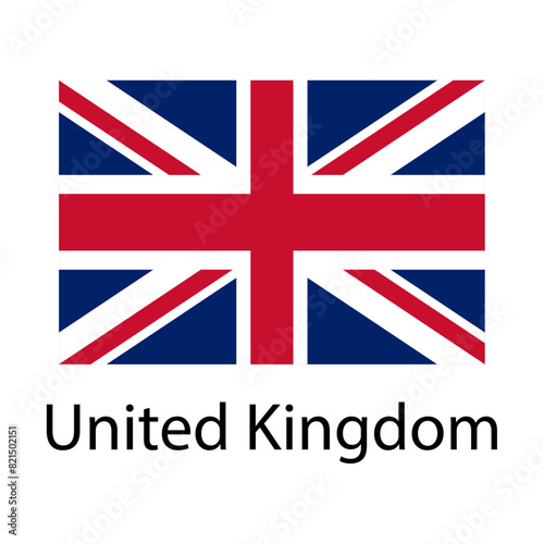Flag of the United Kingdom 2:3