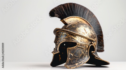 old roman town in good condition on white background in high resolution