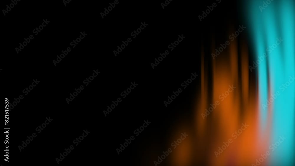 Blurry and colorful circular shapes animation on a black background Blurry and colorful circular shapes animation on a black background