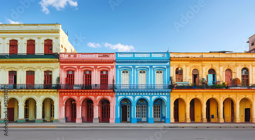 colorful Cuban architecture © Food gallery
